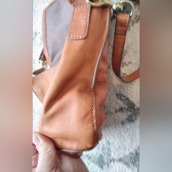 J. Crew Brown Leather Crossbody - Picture 8 of 11